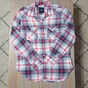 AE plaid shirt